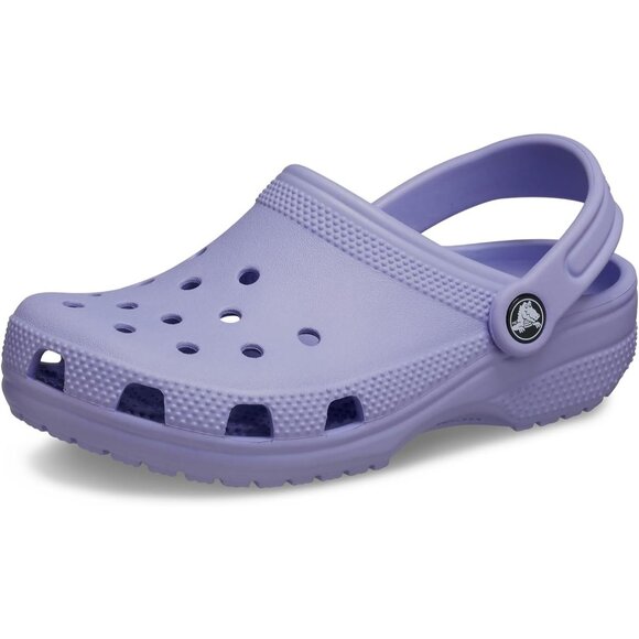 Crocs Kids' Purple Crocsfunlab Buzz Woody Clogs Pull On Ankle Straps Shoes - Picture 1 of 7